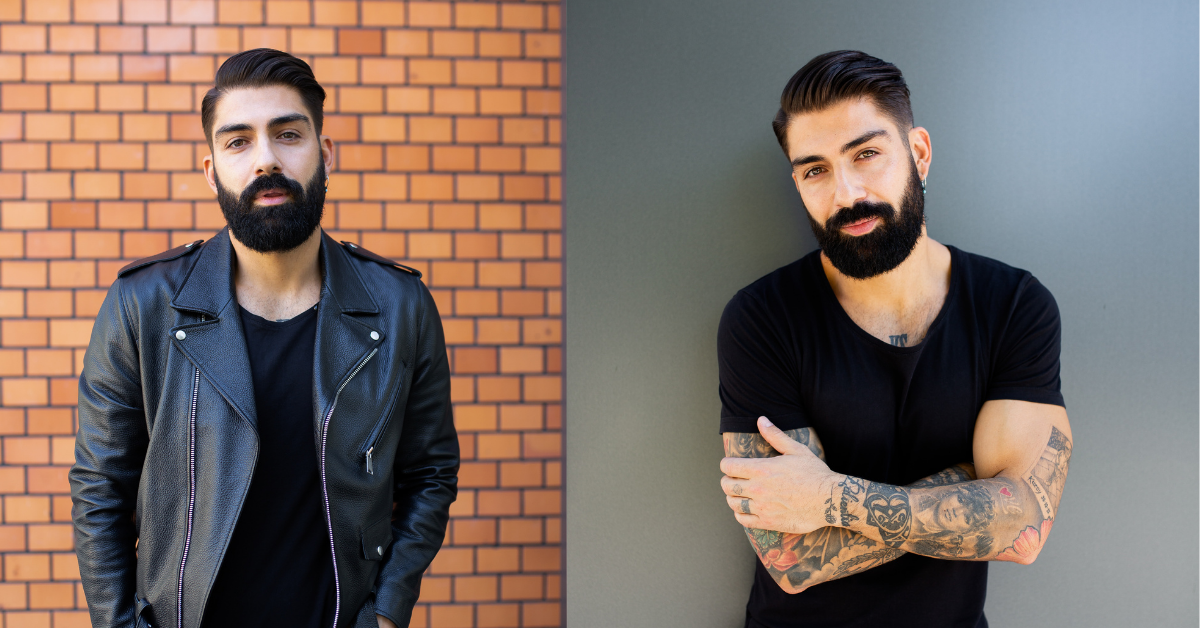 Modern Side Part & Beard Look by MOSER