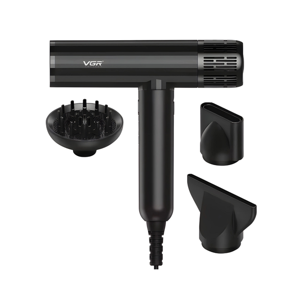 VGR V-427 asciugacapelli con beccucci e diffusore inclusi