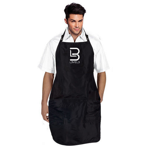 L3VEL3 Grembiule Apron Black