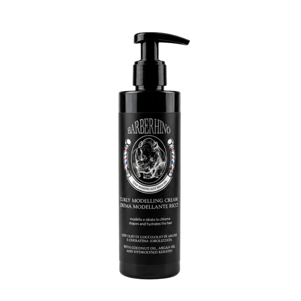 Barberhino Curly Modelling Cream Crema Modellante Ricci 250 ml