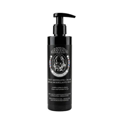Barberhino Curly Modelling Cream Crema Modellante Ricci 250 ml
