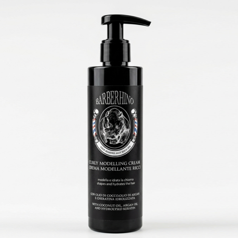 Barberhino Curly Modelling Cream Crema Modellante Ricci 250 ml