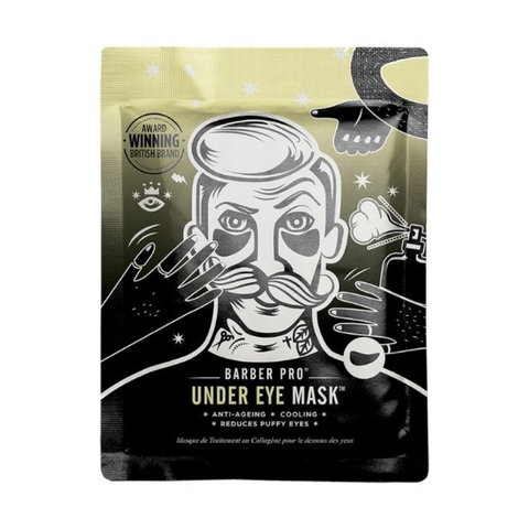 Barber Pro Under Eye Mask – Maschera Contorno Occhi Rinfrescante e Defaticante