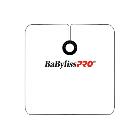 Babyliss Pro Mantella Taglio Bianca – mantella professionale idrorepellente per barbiere e parrucchiere