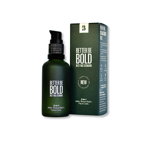 Better Be Bold Aftershave balm and facial care 2 in 1