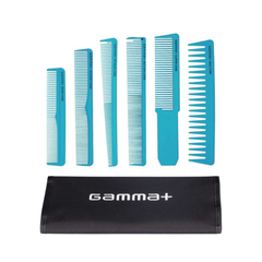 Gamma+ set pettini professionali blu