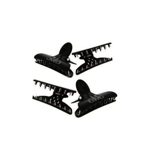 L3VEL3 Hair Claw Clip Set 4 Pinze