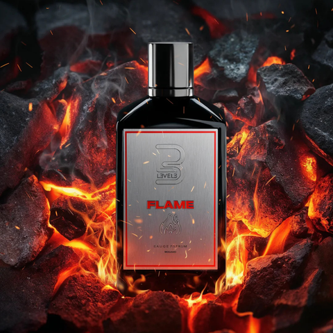 L3VEL3 Flame Eau de Parfum 100ml – Profumo uomo speziato ed energico