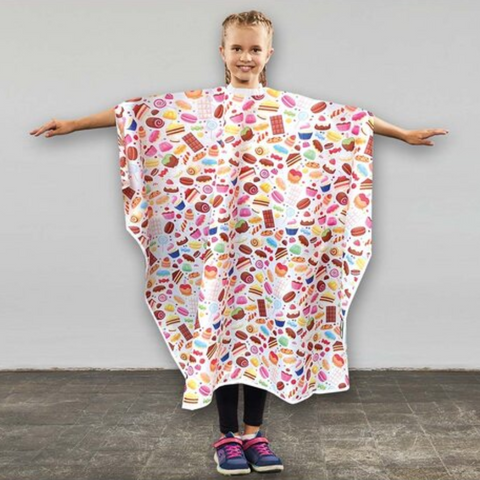 Trend Design Mantella da taglio bambino unisex Candy Print