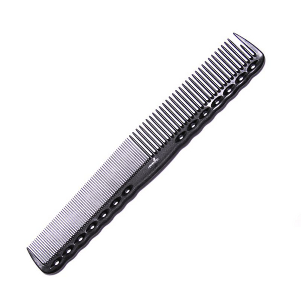 YS PARK YS-334 Cutting Comb Nero Pettine da Taglio Professionale 185mm
