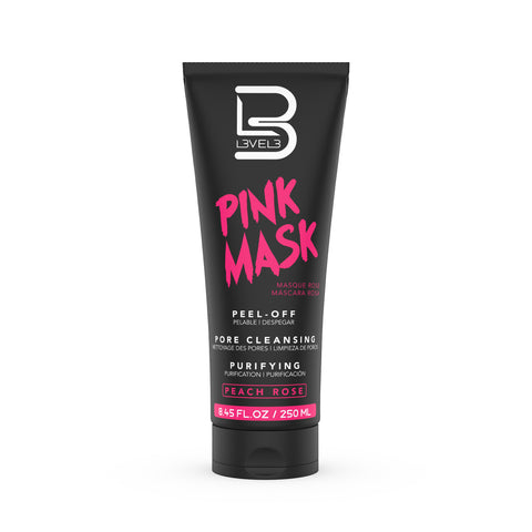 L3VEL3 Pink Mask Ton-Gesichtsmaske 250 ml