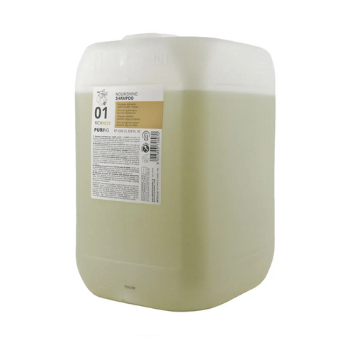 Puring 01 Richness Nourishing shampoo tanica 10 Lt  - Riservato PRO