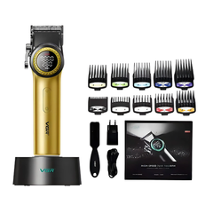 VGR V-001 oro clipper professionale in metallo lama in ceramica