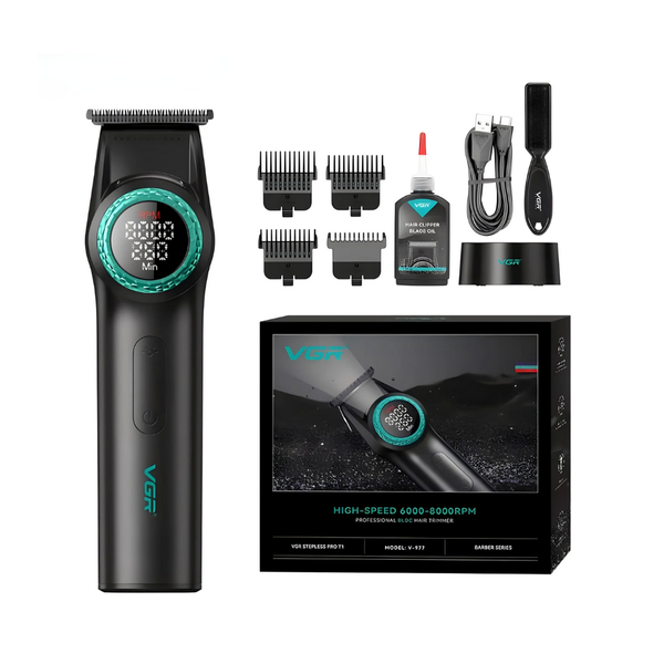 VGR V-977 Nero Super Trimmer Professionale
