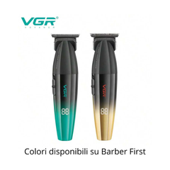 VGR V-906 Oro Trimmer Professionale con Lama in Acciaio Inossidabile