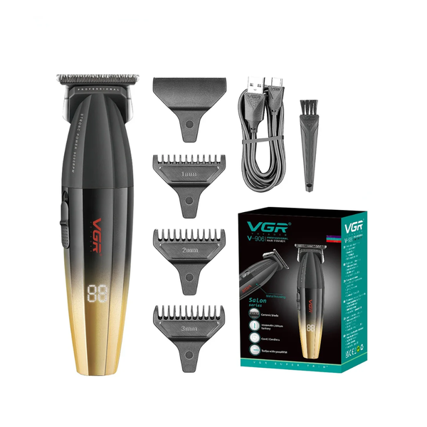 VGR V-906 oro trimmer professionale lama in acciaio inossidabile