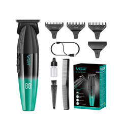 VGR V-906 verde trimmer professionale lama in acciaio inossidabile