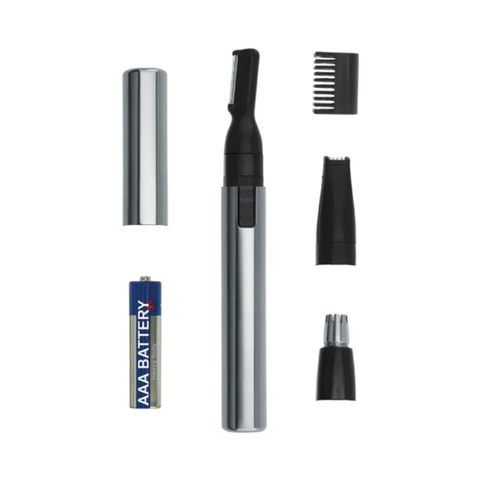 Wahl Micro Groomsman 3 in 1 – Rifinitore Naso, Orecchie e Sopracciglia