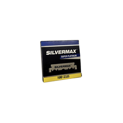 Silvermax Super Platinum mezze lame da barba 100 pezzi