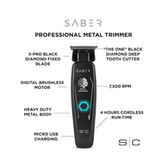 Stylecraft Trimmer Professionale Saber Nera