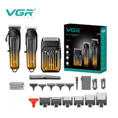 VGR V-644 Combo Kit Professionale 3in1 Clipper + Trimmer + Shaver