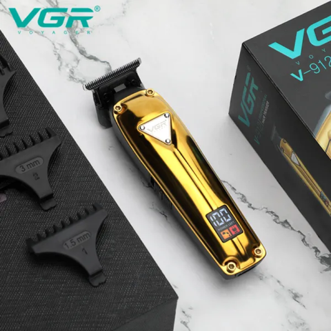 VGR V-912 Trimmer Gold – Tagliacapelli Precisione Barba e Contorni