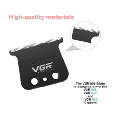 VGR Lama di Ricambio T-Blade Zero Gap – Acciaio al Carbonio DLC per VGR 906 / 992 / 640