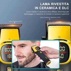 VGR V-885 S2 Valigetta Combo Clipper + Trimmer Gold