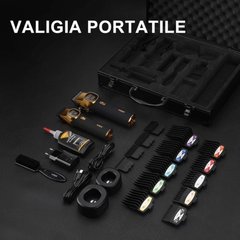 VGR V-885 S2 Valigetta Combo Clipper + Trimmer Gold