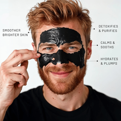 Zousz Black Oud Charcoal Face Scrub Mask