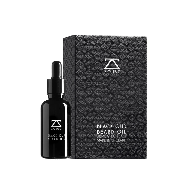 Zousz Black Oud Beard Oil – Olio da Barba Nutriente 30ml