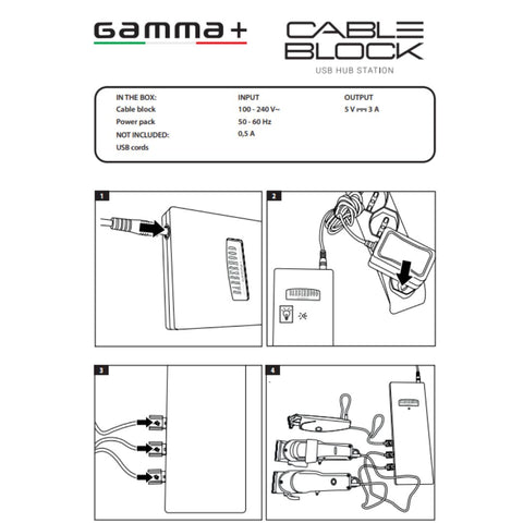 Gamma+ Ladestation für Magnetmatte 