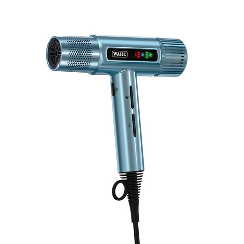 WAHL Vanquish Cool Blue Limited Edition asciugacapelli professionale con accessori magnetici