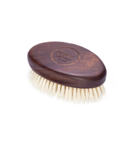 Just for Fun spazzola barba ovale cinghiale puro sbiancato HCS1B grooming professionale barber