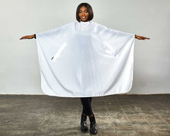 Trend Design Classic white cutting cape