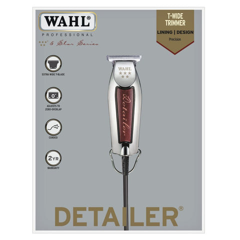 WAHL DETAILER T-WIDE CORDED CLIPPER 08081-1216H