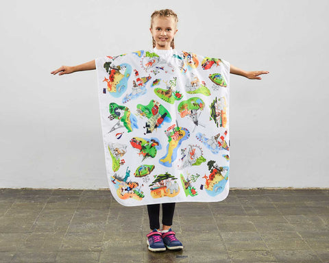 Trend Design mantella taglio Bambino giro del mondo