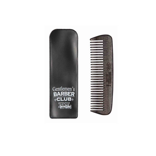 3ME Barber Club Beard comb in sparse wood