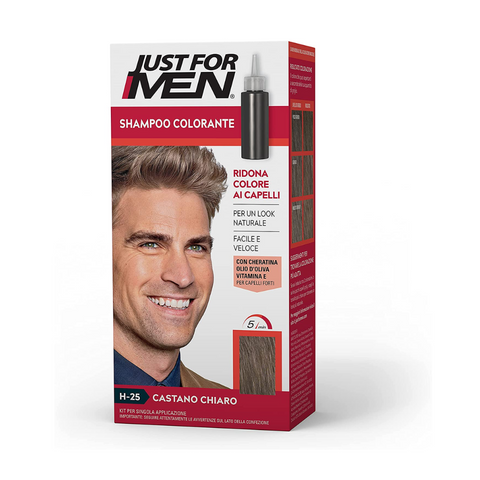 Just For Men Hellbraunes Färbeshampoo H-25