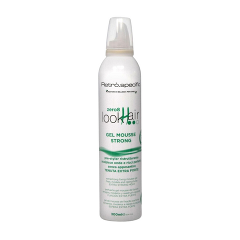 Gel Mousse forte per capelli 