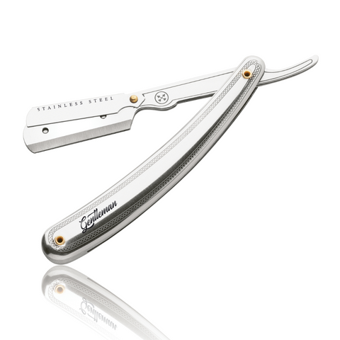 The Barber Silver Tight Stainless Steel Razor