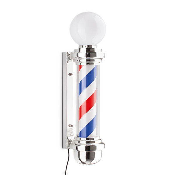 Xani Barber Lux Barber Schild mit Barber Pole Ball