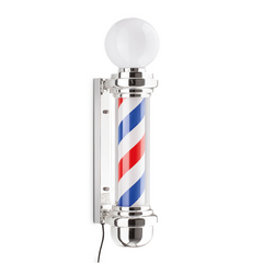 Xani Barber Lux Barber Schild mit Barber Pole Ball